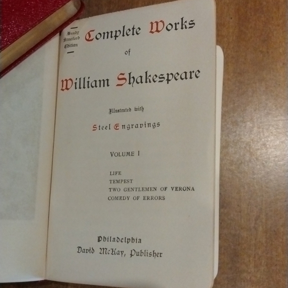 A complete works of William Shakespeare book set - Picture 4 of 7